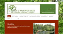 Desktop Screenshot of boltonconservationtrust.org