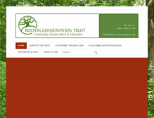 Tablet Screenshot of boltonconservationtrust.org